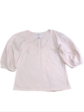 Velvet by Graham & Spencer For Anthropologie V-neck Cotton Tshirt women's medium